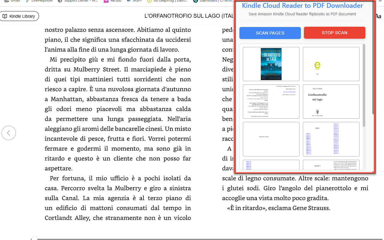 Kindle Cloud Reader to PDF Downloader - 截图 1