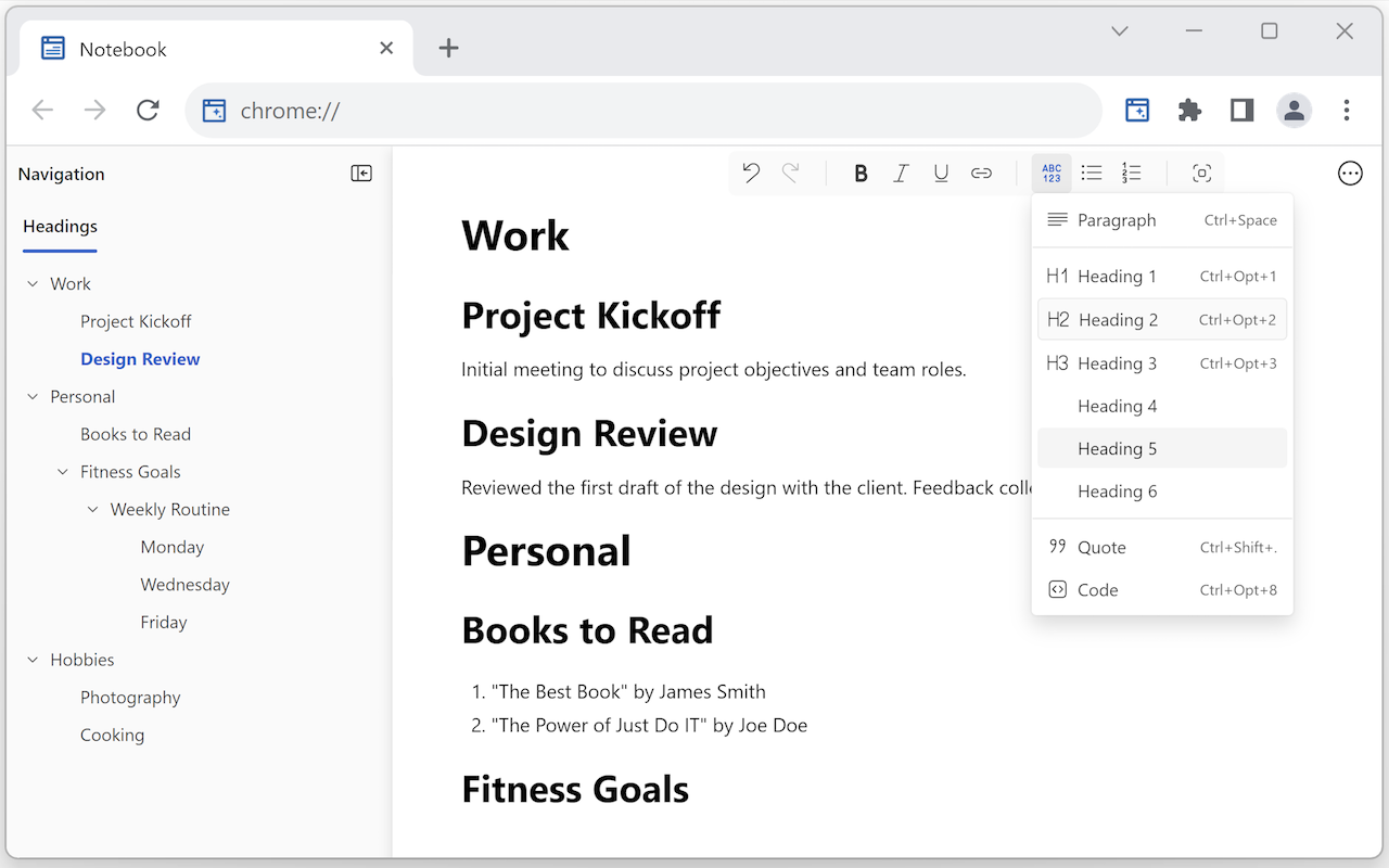 Notes – Quick Tab Notepad - 截图 3