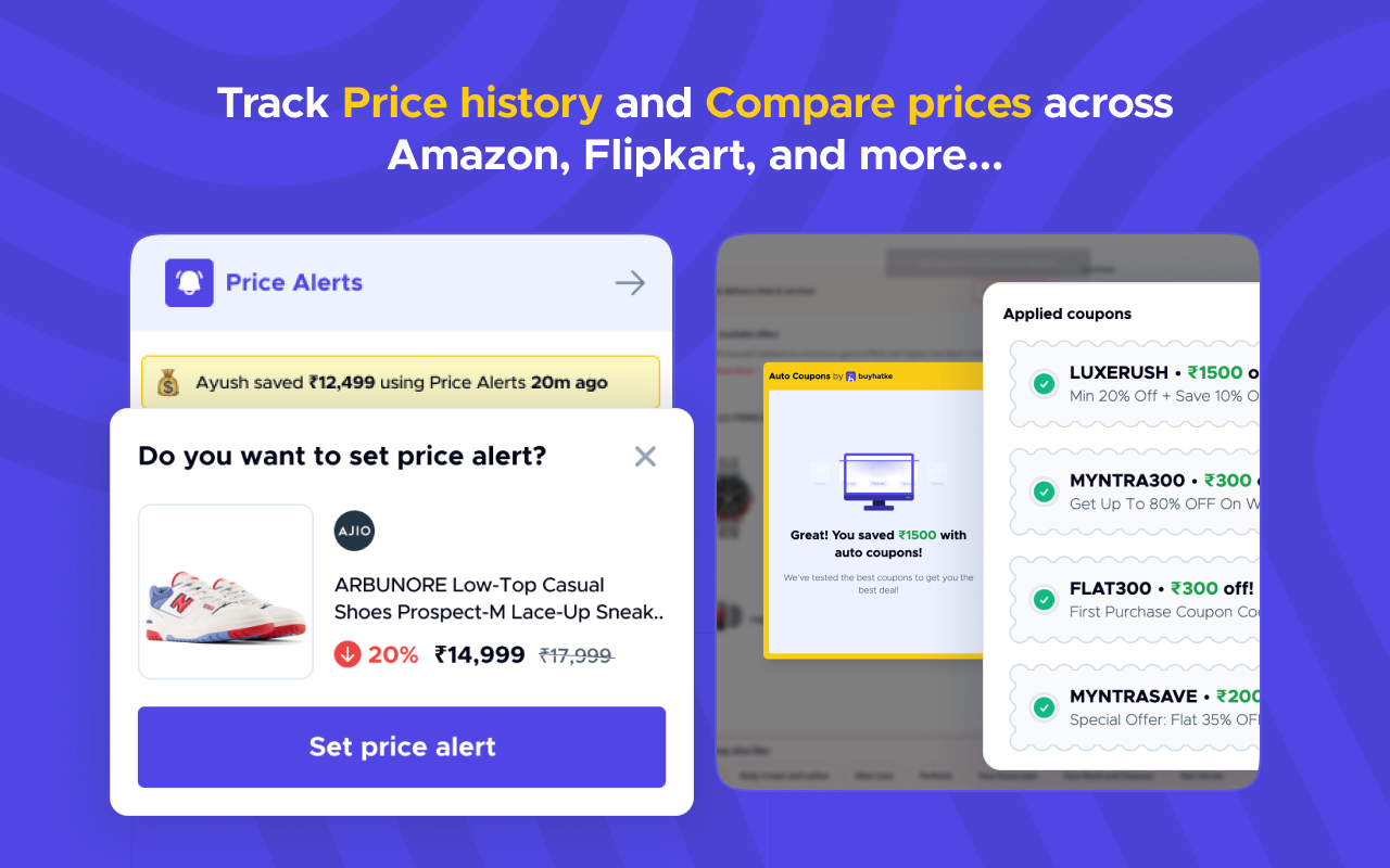 Buyhatke: Price History & Tracker, Spend Lens - 截图 5