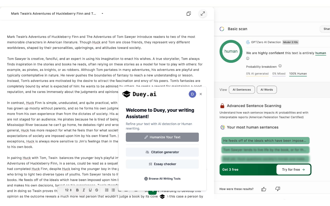 Duey.ai — Auto Typer for Google Docs, Slides & Microsoft Word Online - 截图 5