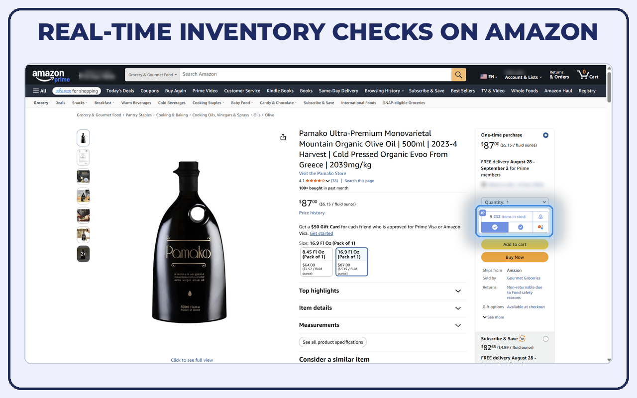 How Many? – Amazon Inventory Checker - 截图 3
