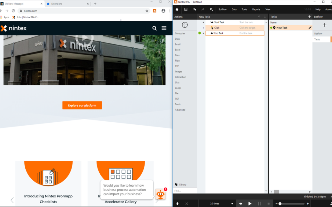 Nintex RPA Chrome Extension - 截图 2