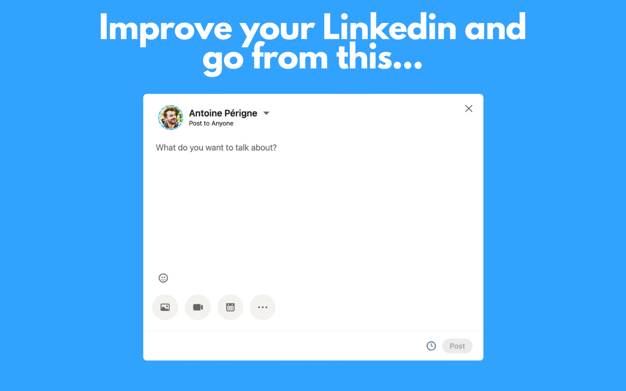 PerfectPost:使 Linkedin 变得更好 10 倍 - 截图 2