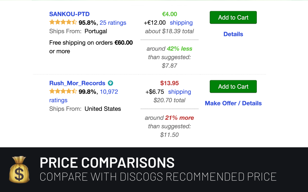 Discogs Enhancer - 截图 6