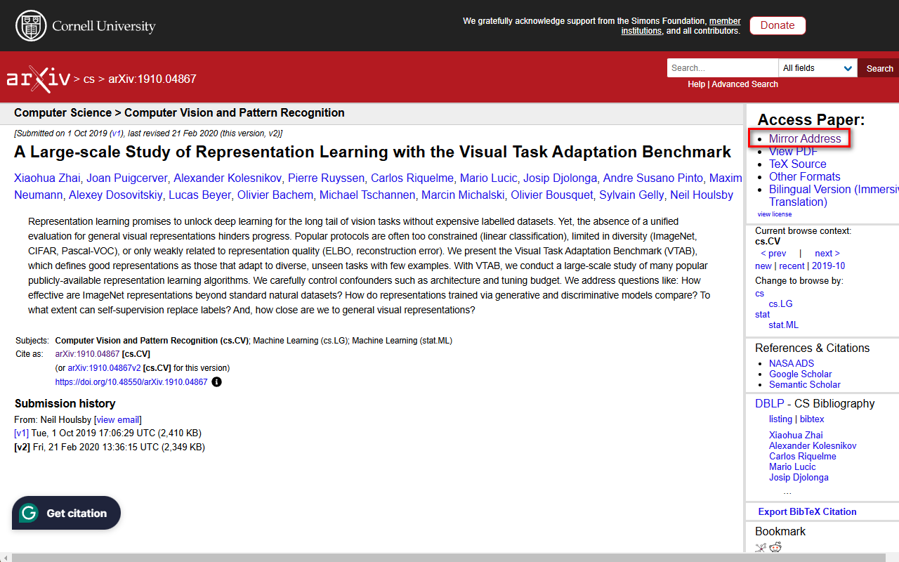 Arxiv Accelerator - 截图 1
