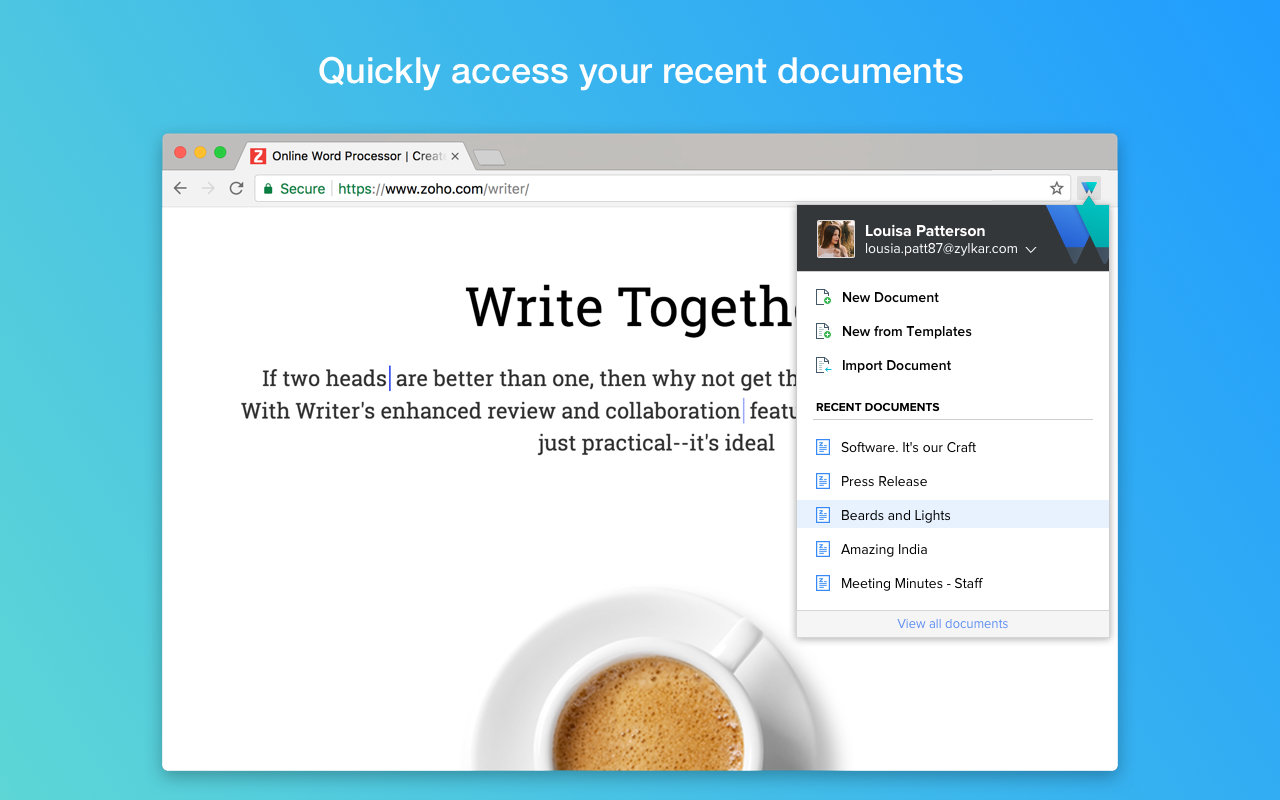 Writer - Extension & Clipper - 截图 2