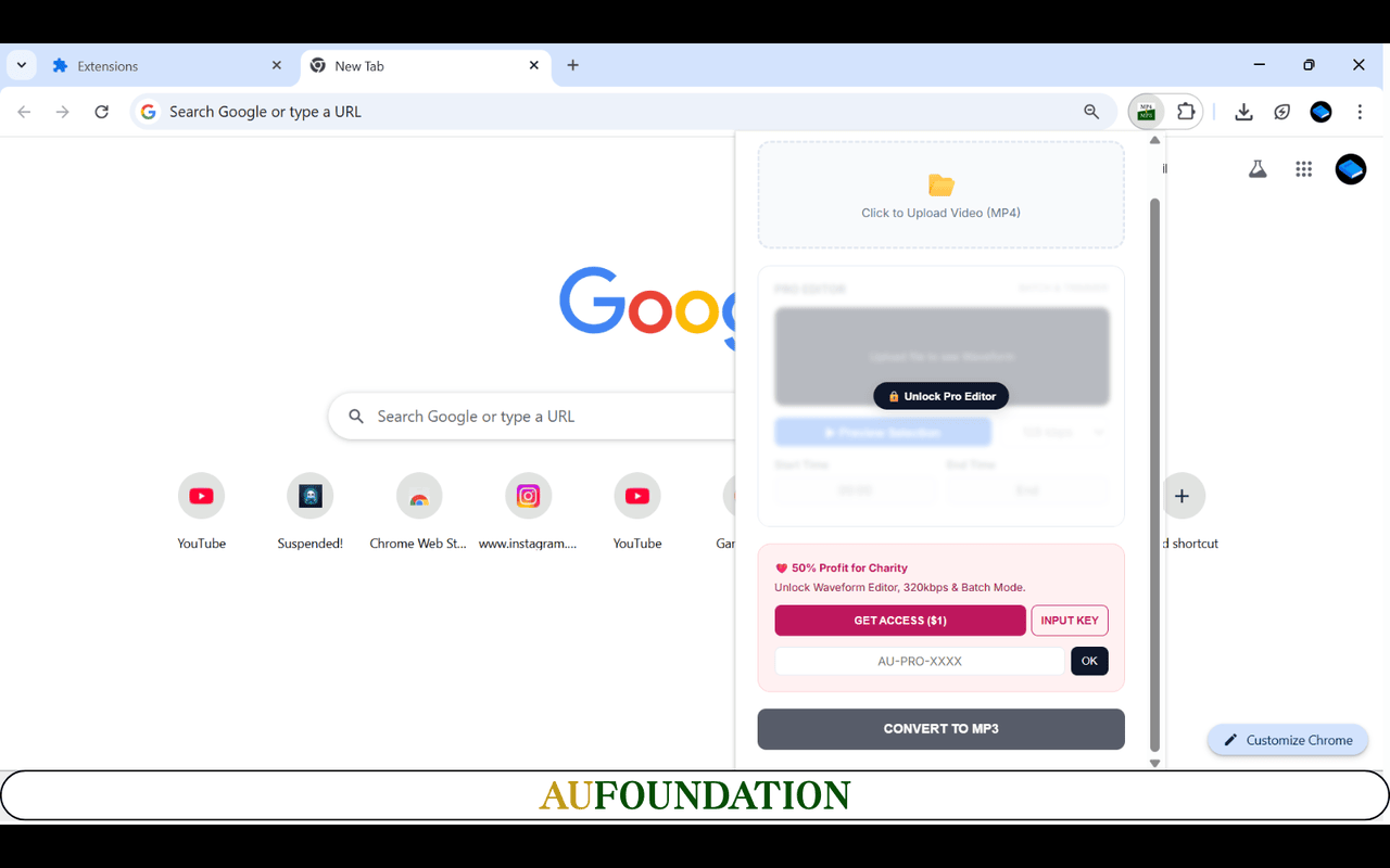 Swift: MP4 转 MP3 转换器与专业编辑器 - AUFOUNDATION - 截图 1