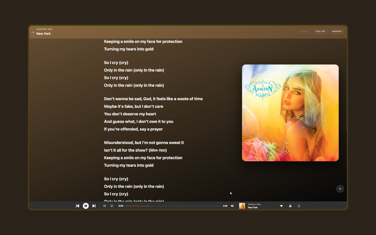 CloudLyrics - Full Screen Lyrics for SoundCloud - 截图 5