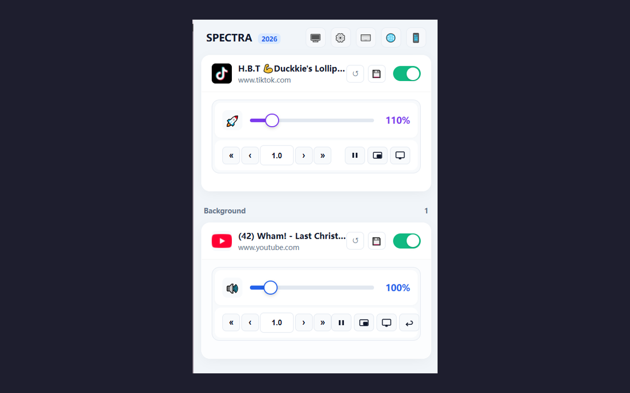 SPECTRA - 音量增强 & 均衡器 & 媒体控制 - 截图 4
