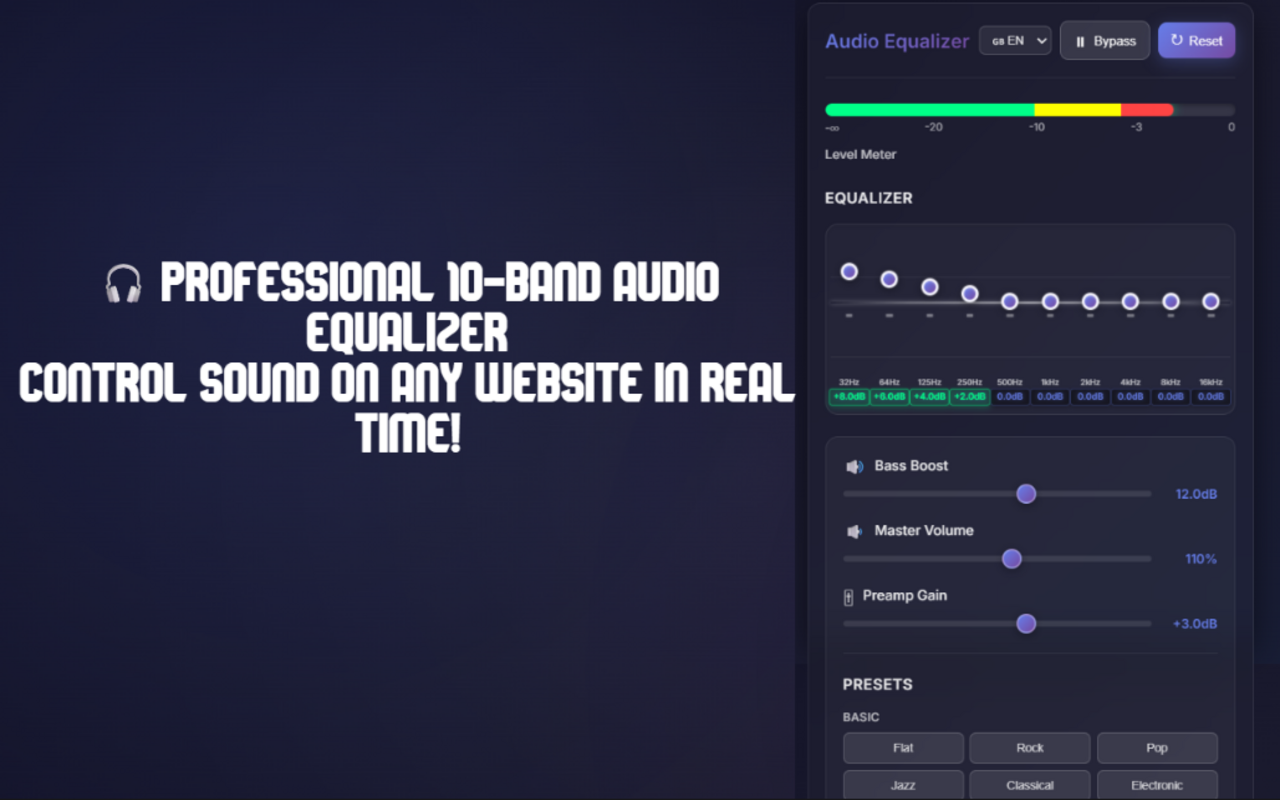 Audio Equalizer Pro – ServerCon - 截图 4