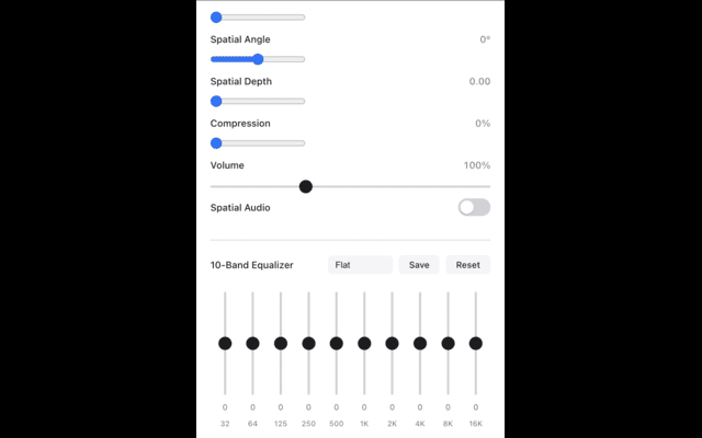 WebEQ: Audio Equalizer & Sound Booster - 截图 3
