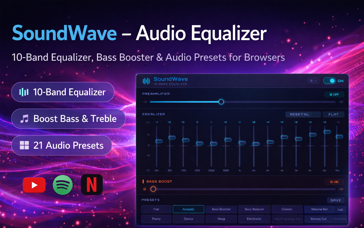 SoundWave - Audio Equalizer - 截图 1