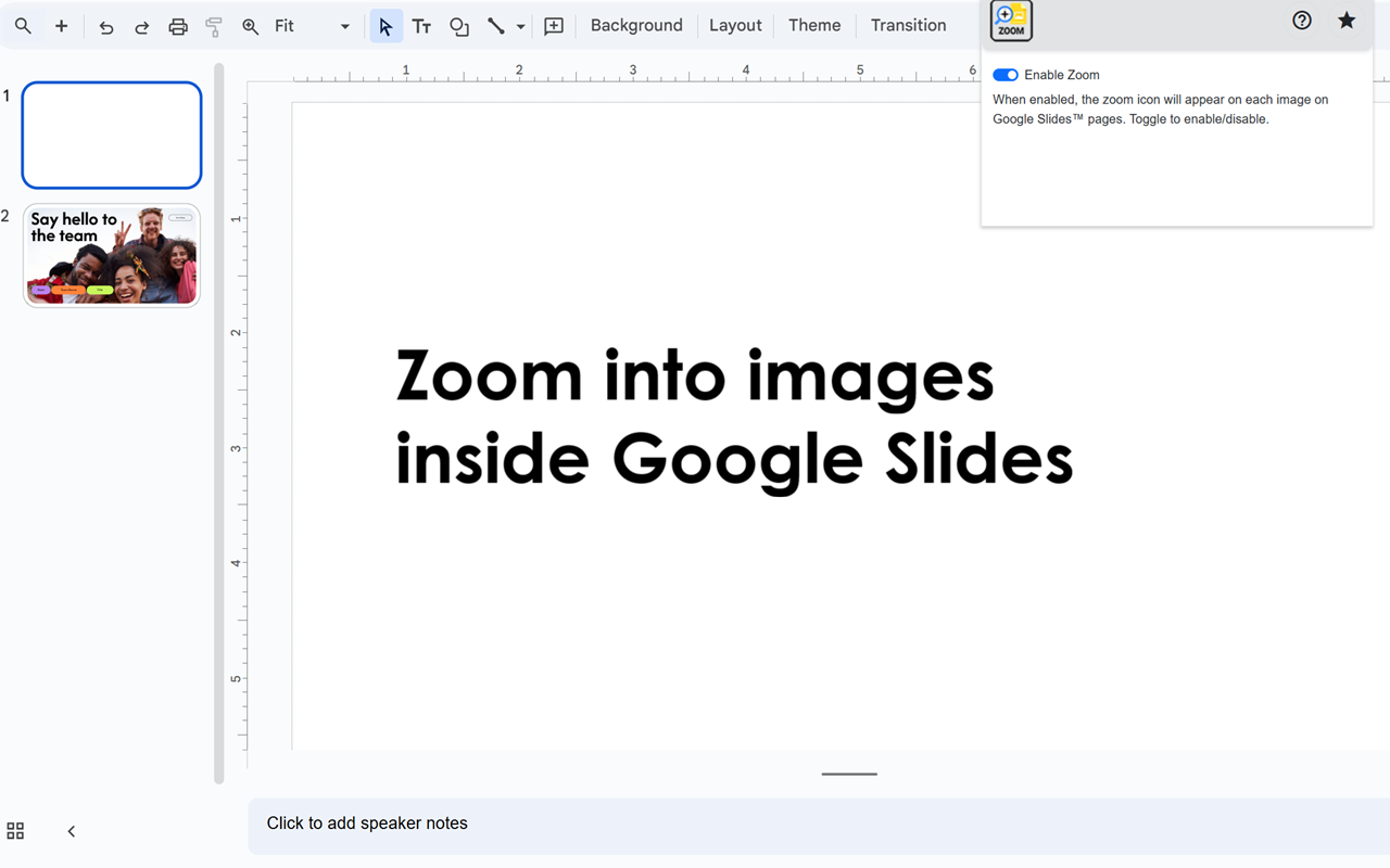 Google Slides™ 的图像缩放 - 截图 1