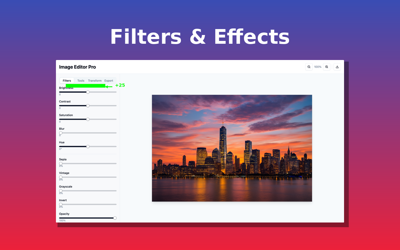 Image Editor Pro - 截图 3