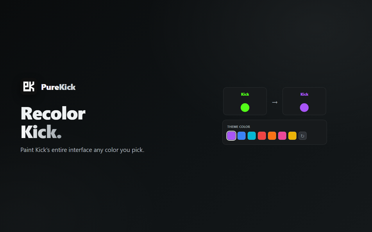 PureKick - Ad Blocker for Kick - 截图 2