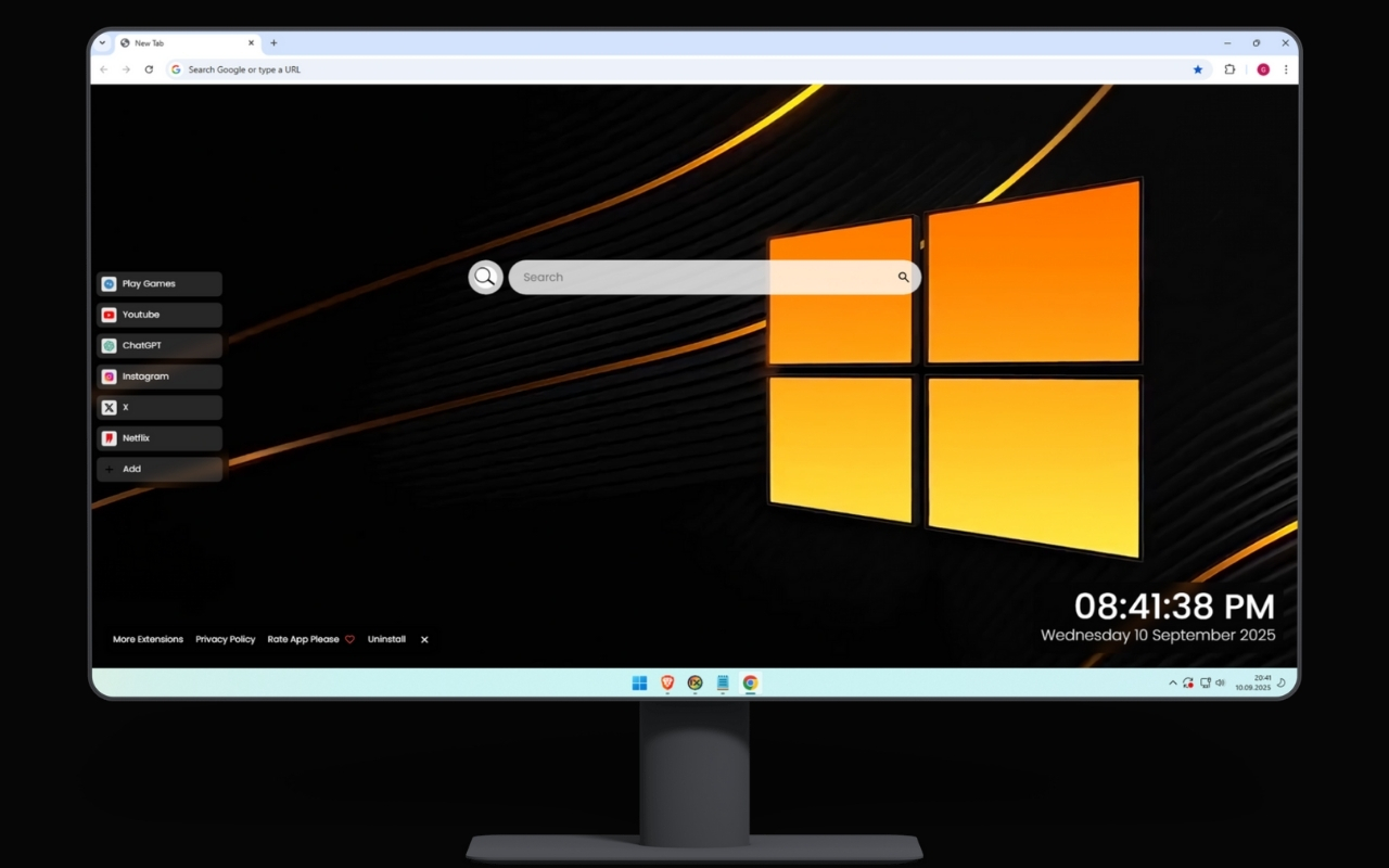 Windows 10 Black Live Wallpaper - 截图 2