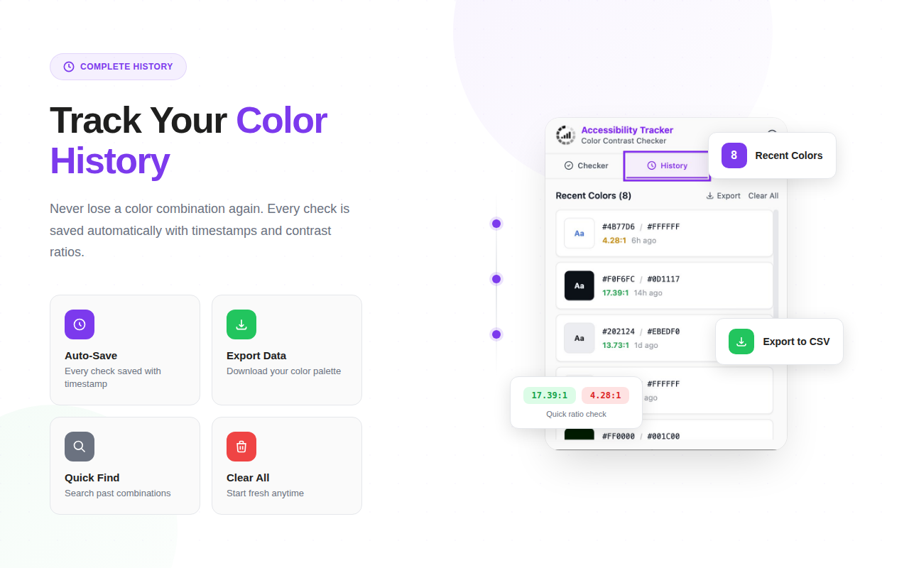 Color Contrast Checker by Accessibility Tracker - 截图 4