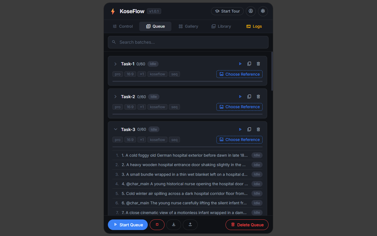 KoseFlow - Google Image & Video Automation - 截图 4