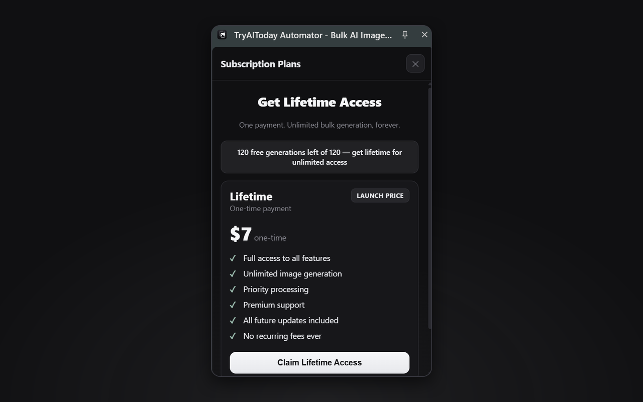 TryAIToday Flow Automator - 截图 3