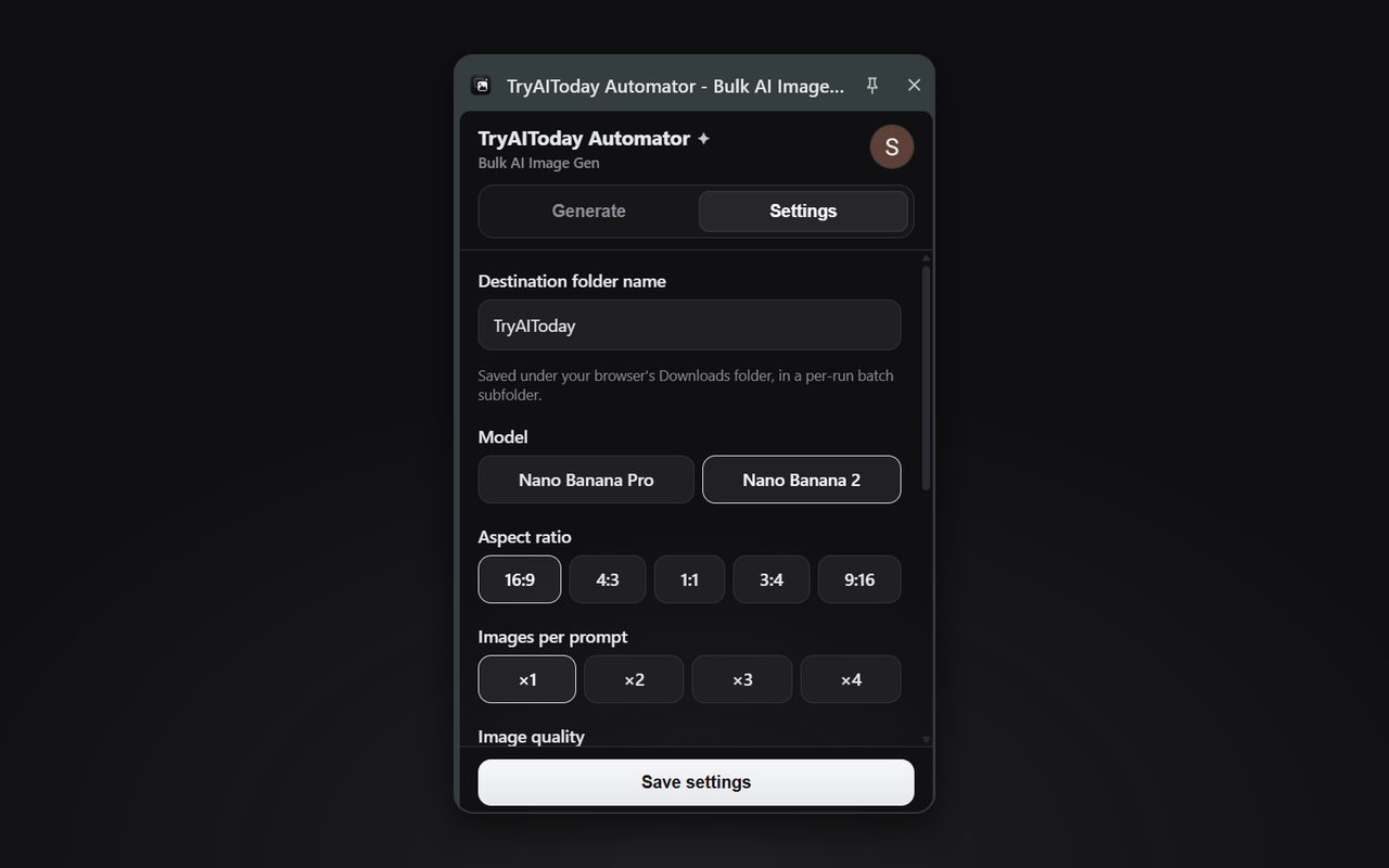 TryAIToday Flow Automator - 截图 4