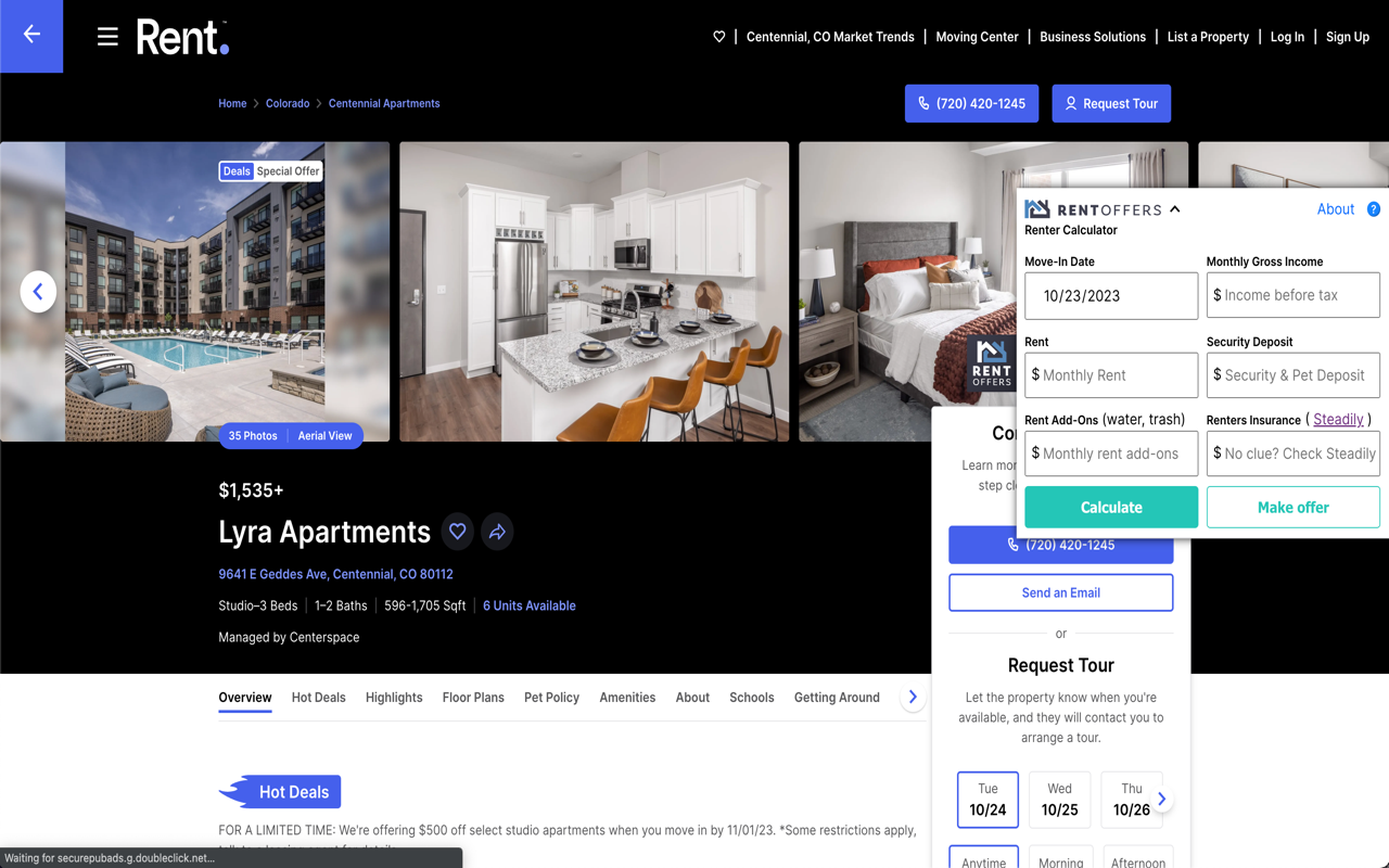 Rent Offers: Renter Calculator - 截图 3