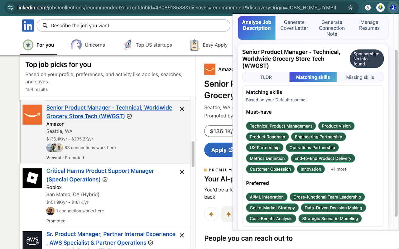 J.A.N.E. — Job Application and Networking Engine - 截图 1