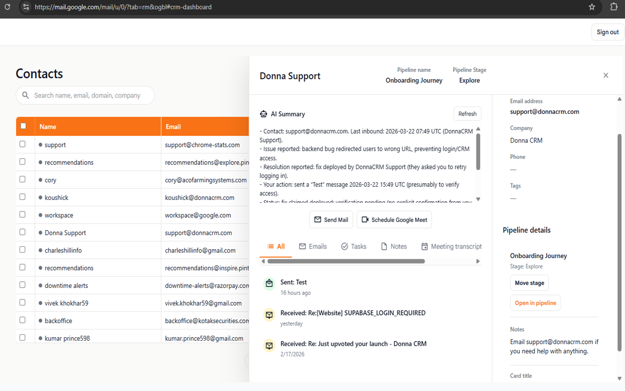Donna CRM - 截图 5
