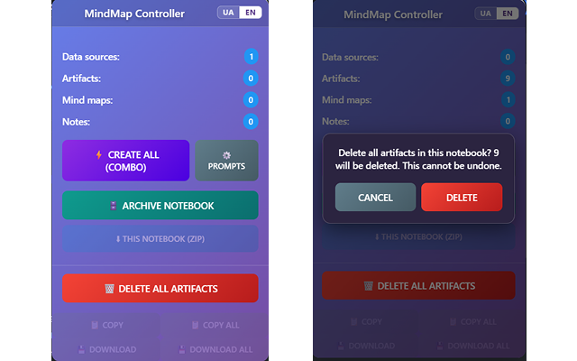 NotebookLM MindMap Controller - 截图 3