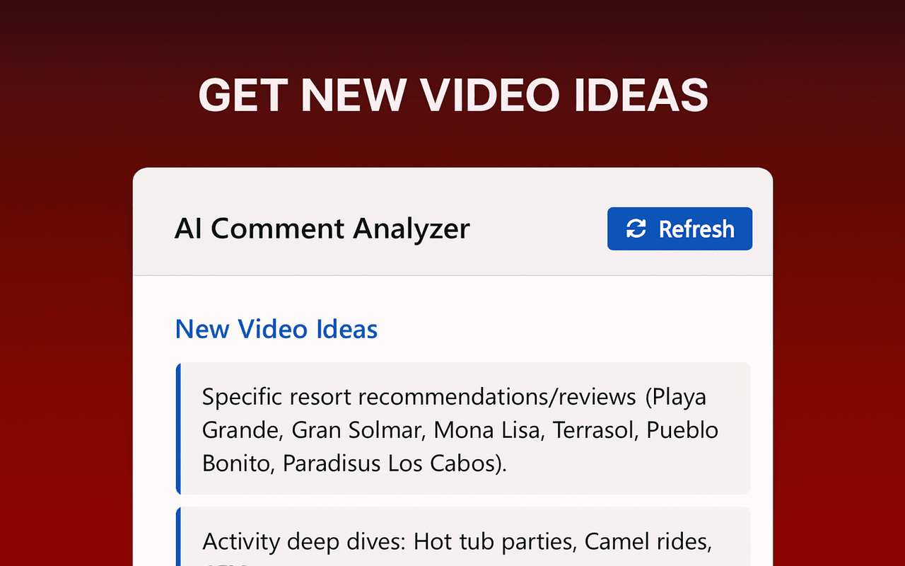 CommentFlow: Youtube Audience Insights™ - 截图 1