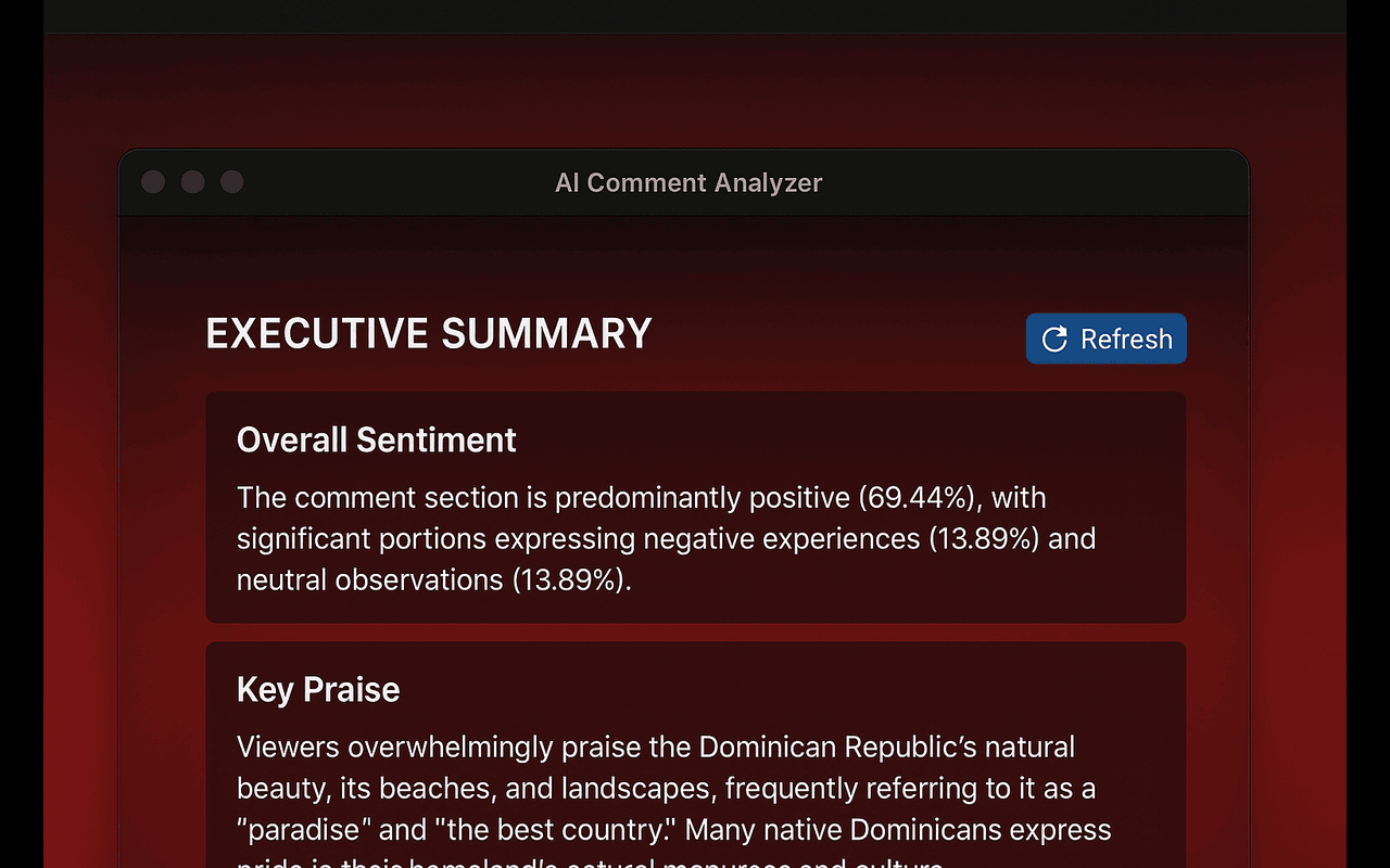 CommentFlow: Youtube Audience Insights™ - 截图 2