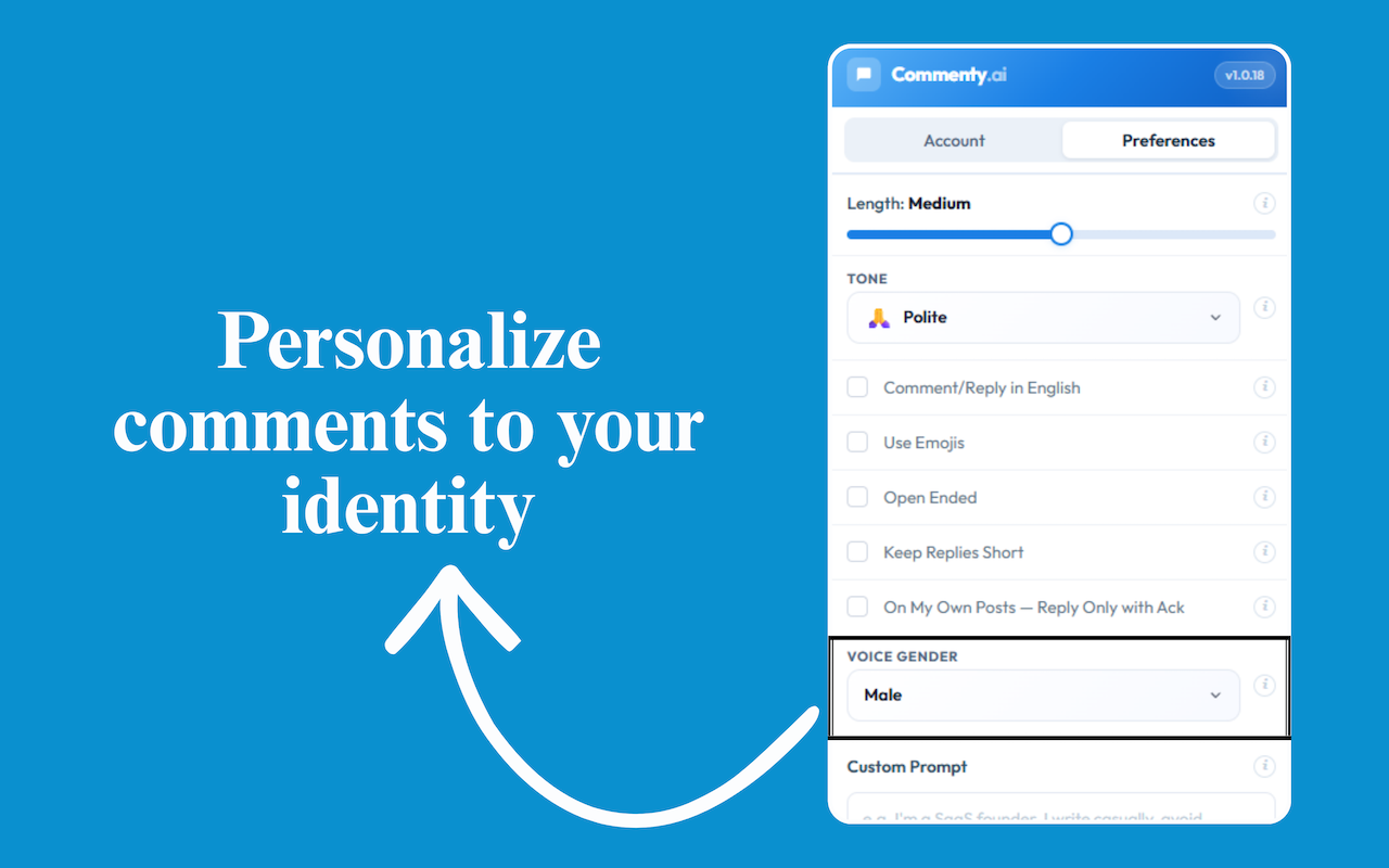 Commenty – LinkedIn Comment Assistant - 截图 2