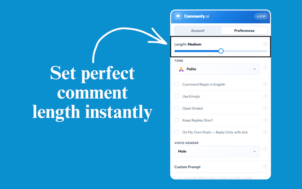 Commenty – LinkedIn Comment Assistant - 截图 4