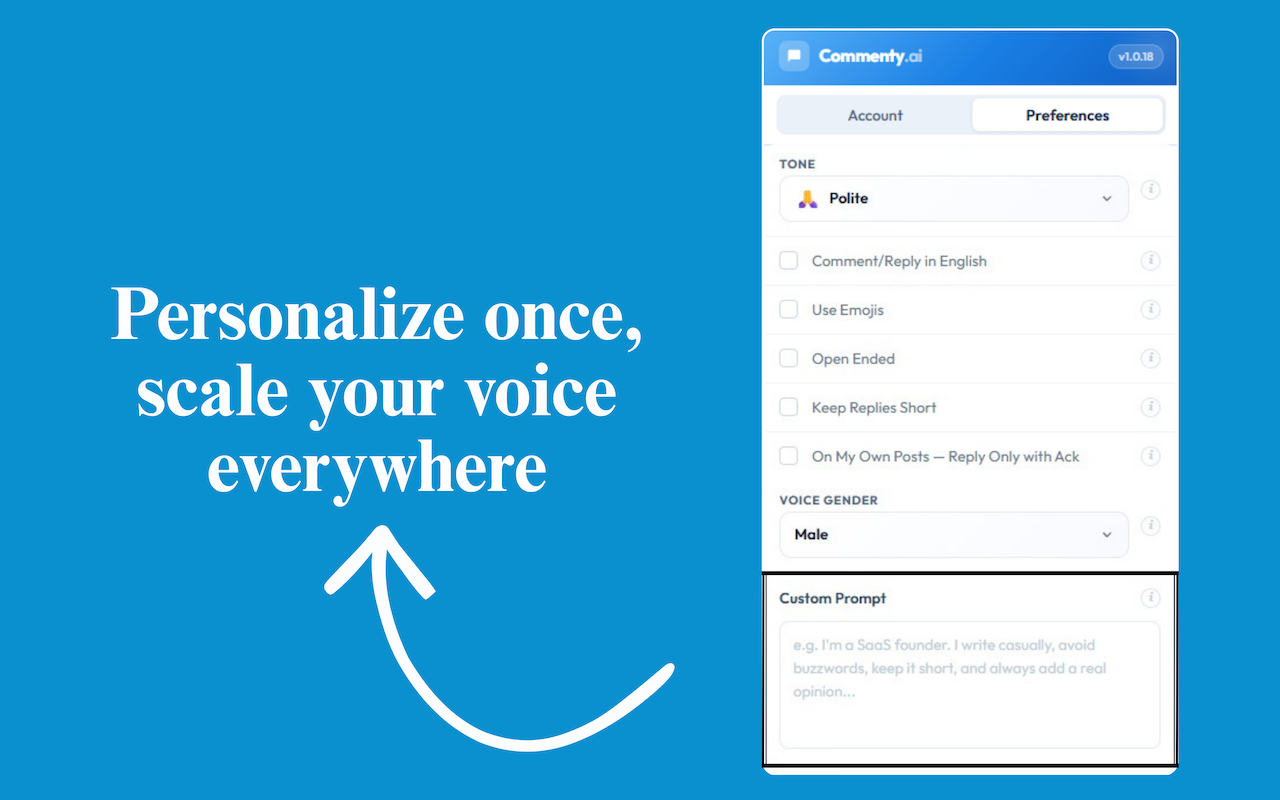 Commenty – LinkedIn Comment Assistant - 截图 5
