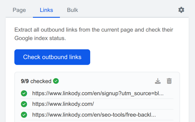 Google Index Checker by IndexCheckr - 截图 1