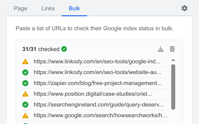 Google Index Checker by IndexCheckr - 截图 2