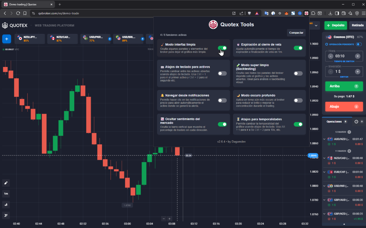 Quotex tools - 截图 3
