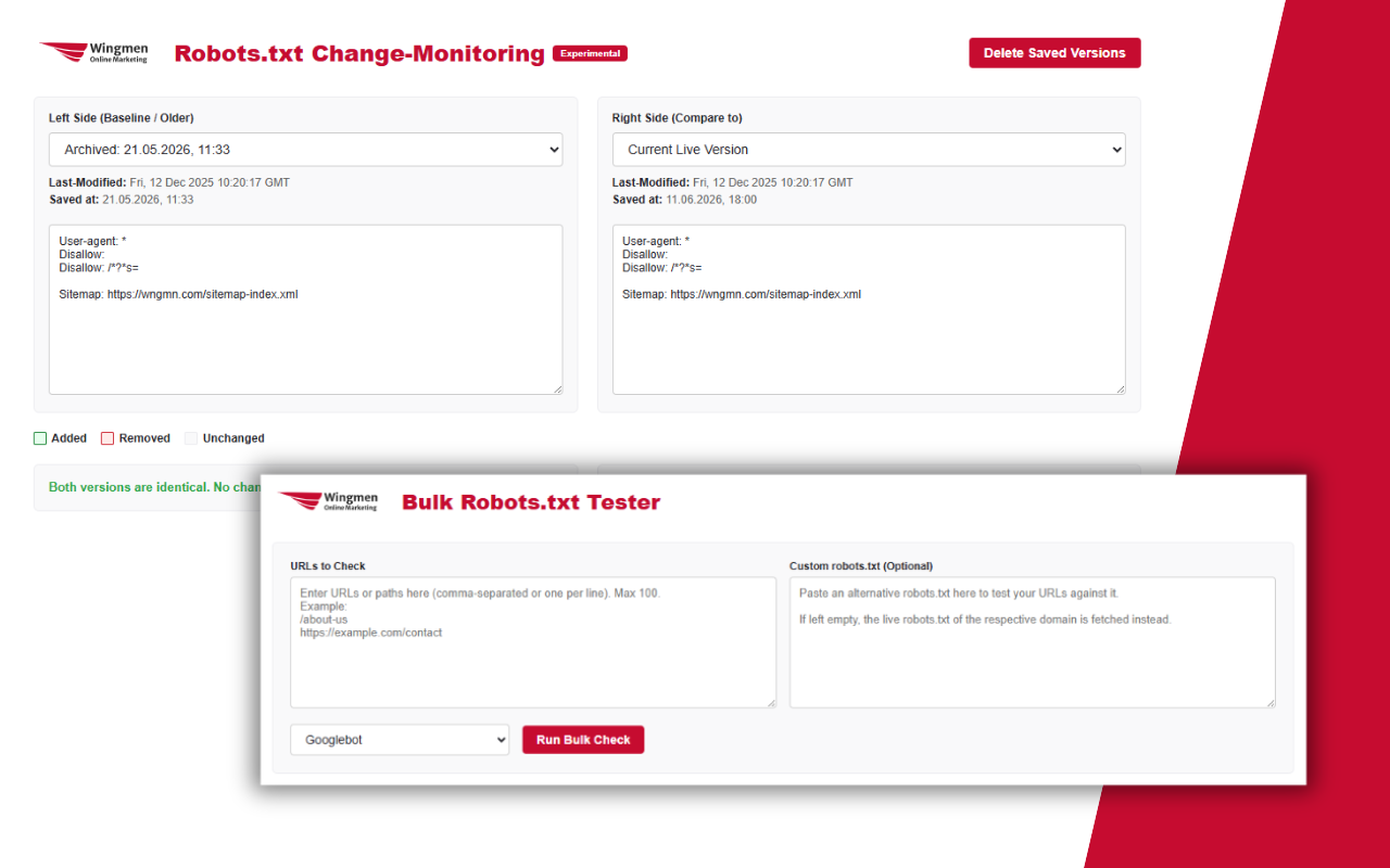 RoboX - Live Robots & Technical SEO Checker - 截图 2