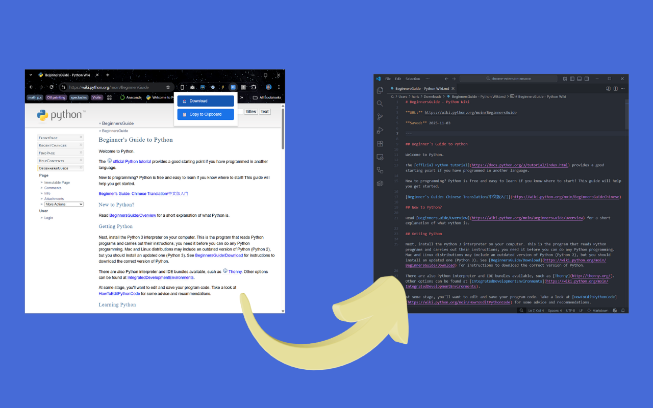 Get Markdown - 截图 1