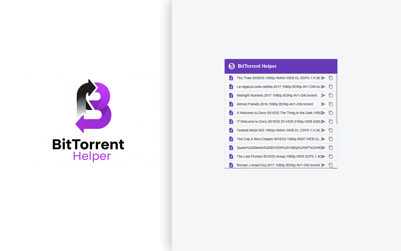 BitTorrent Helper - 截图 1