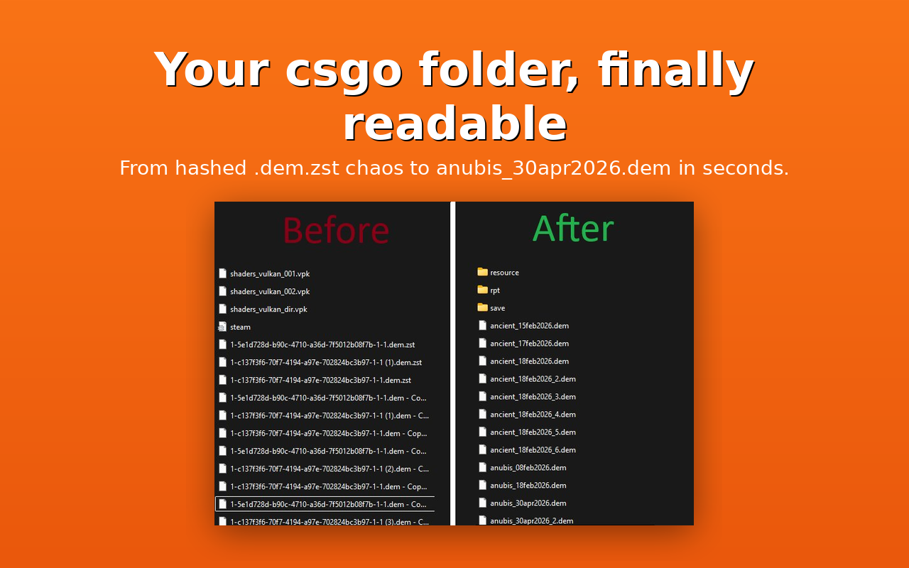 FaceIT Demo Auto Manager - 截图 3