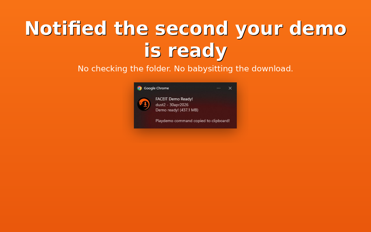 FaceIT Demo Auto Manager - 截图 4