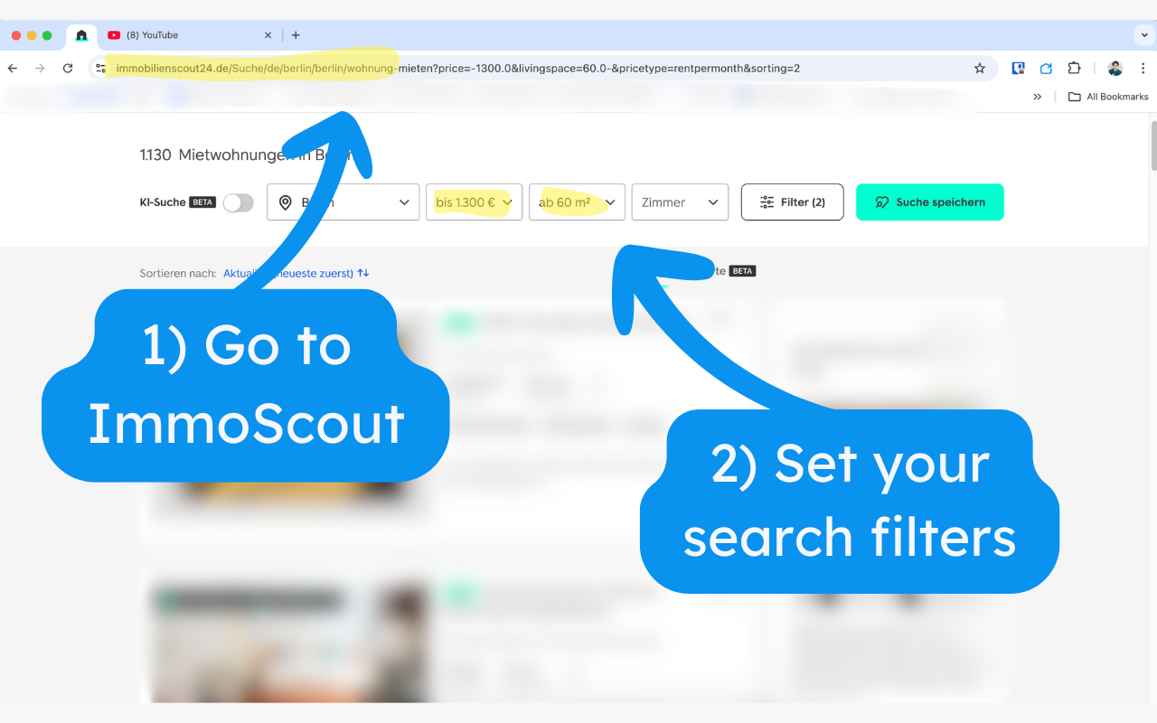 Catch a Flat - ImmoScout24 Notifier - 截图 2