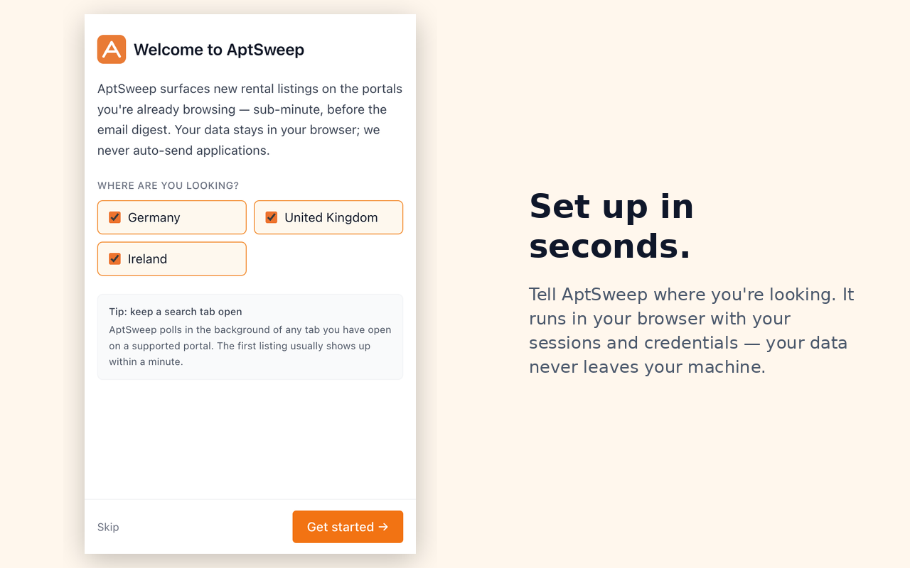 AptSweep - 截图 2