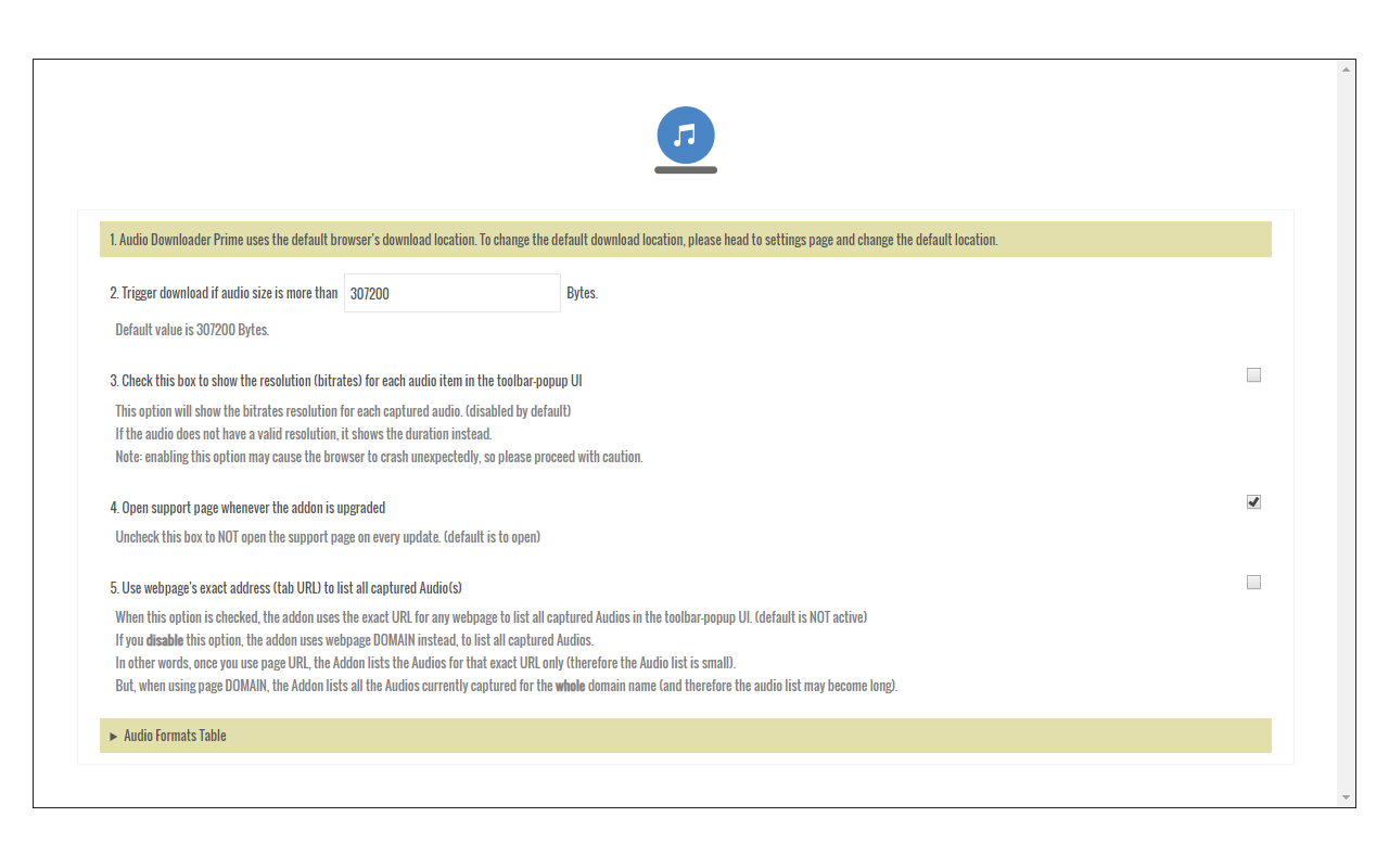Audio Downloader Prime - 截图 1