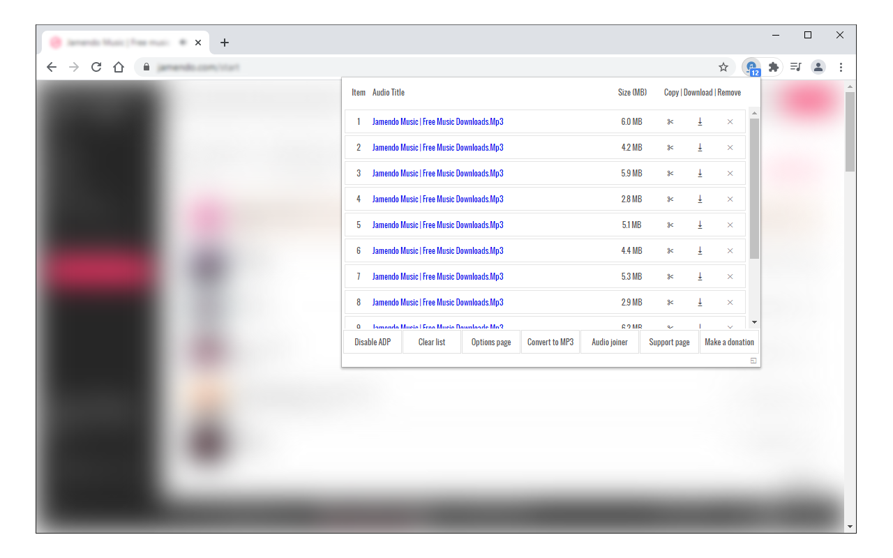 Audio Downloader Prime - 截图 2