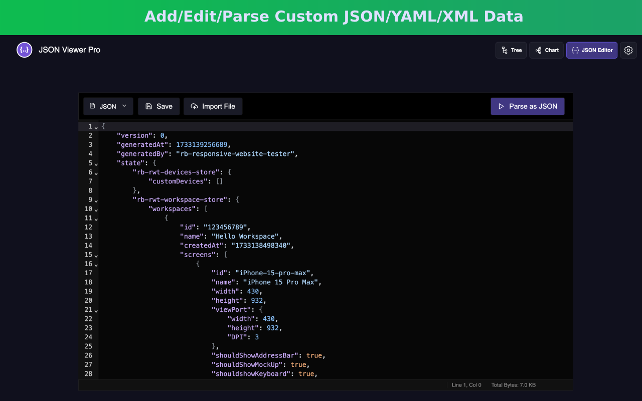 JSON Viewer Pro - 截图 3