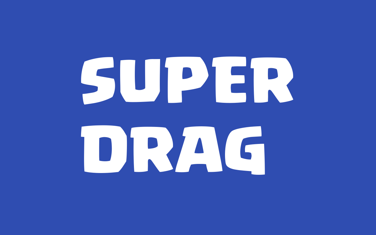 超级拖拽 Super Drag - 截图 1