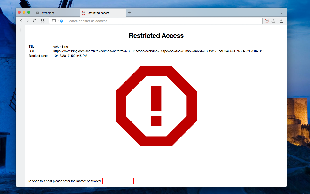 Block Site - 截图 1