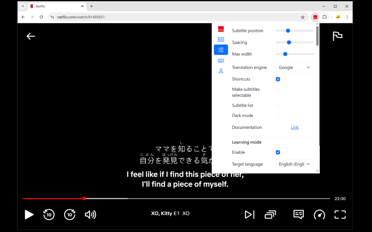 Netflix 双语字幕 - 截图 4