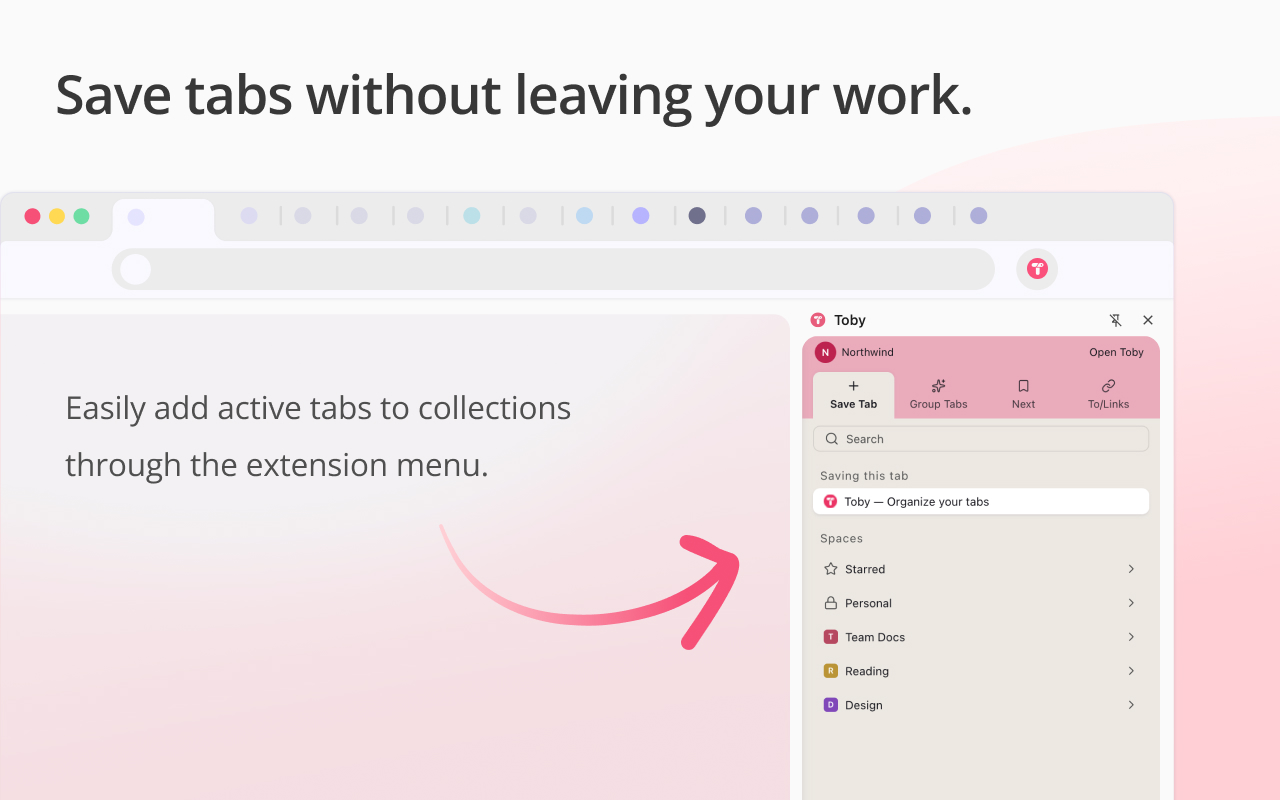 Toby: Tab Management Tool - 截图 5